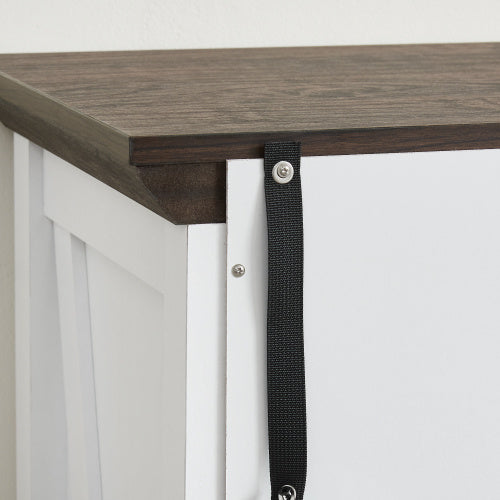 Fiberboard 6 Drawer Vanity