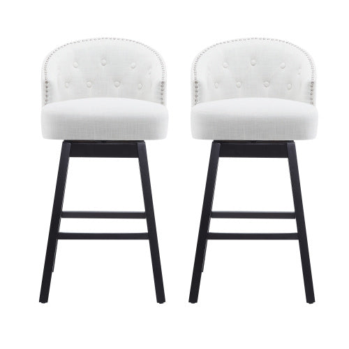 2 Piece Set Of Rotating Bar Stools