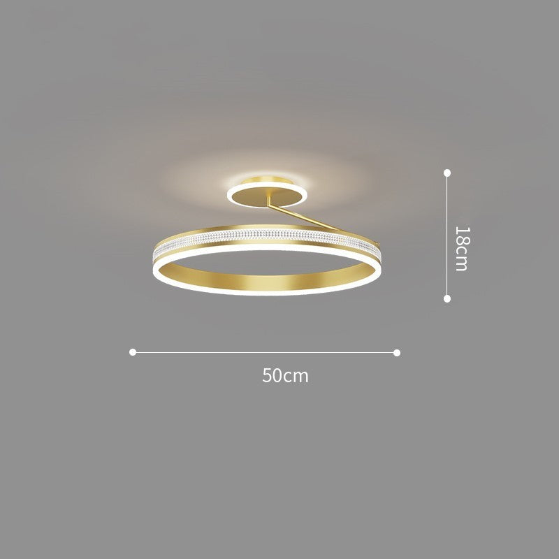 Modern Minimalist Ceiling Light For Bedroom Sleek Flush Mount Fixture For Soft Ambient Lighting