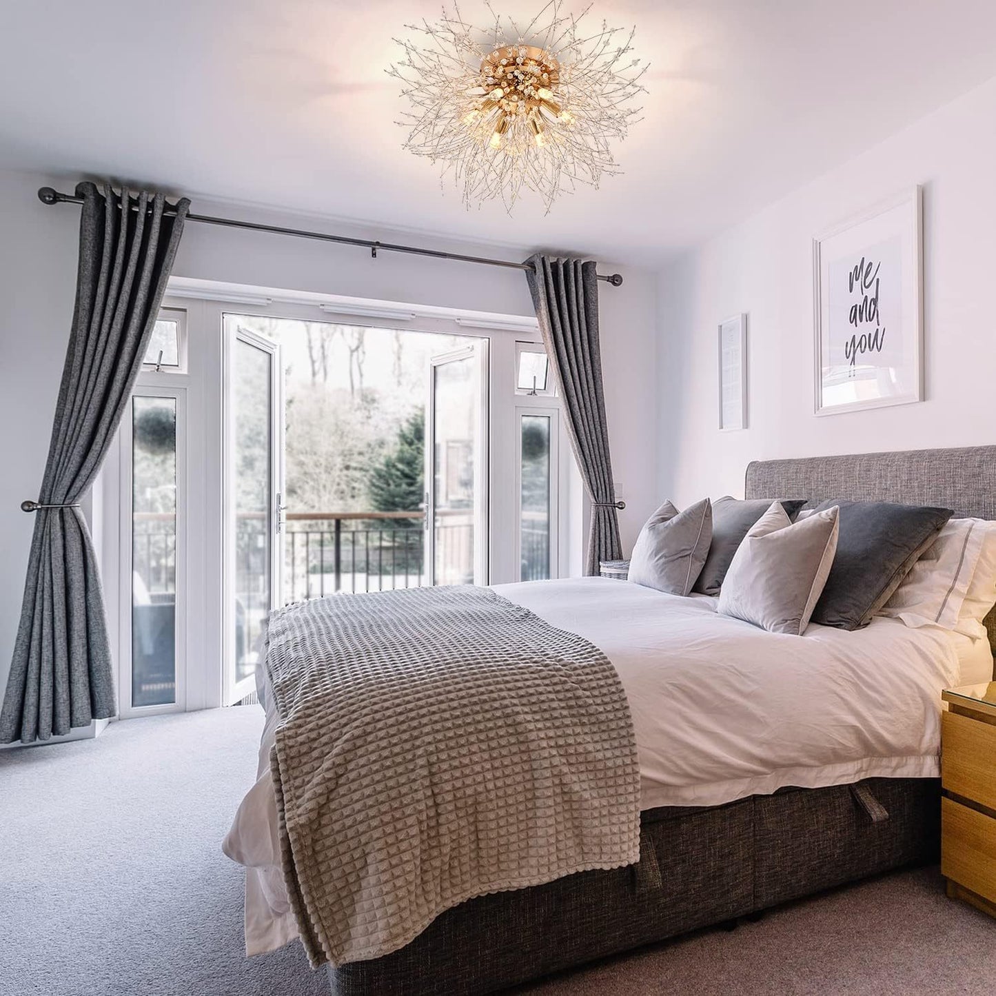 Crystal Recessed Chandelier