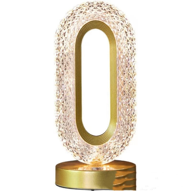 Crystal Touch Desk Lamp Light Luxury Home Decor
