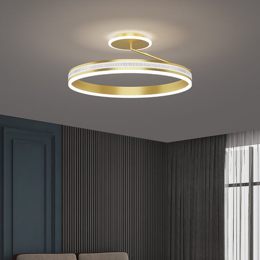 Modern Minimalist Ceiling Light For Bedroom Sleek Flush Mount Fixture For Soft Ambient Lighting