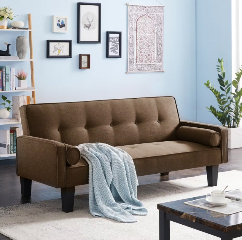 Fabric Sofa Medieval Love Seat Sofa Furniture With Pillows Living Room Button Tufted Sofa Pull Point Design