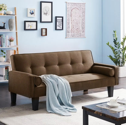 Fabric Sofa Medieval Love Seat Sofa Furniture With Pillows Living Room Button Tufted Sofa Pull Point Design