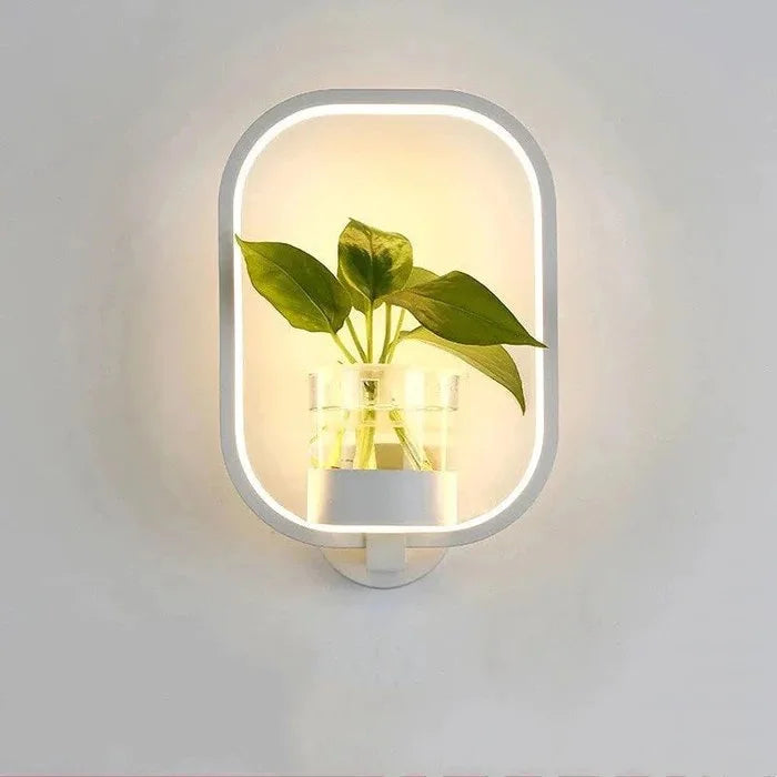 Ravishing indoor/outdoor wall Planter Lamp