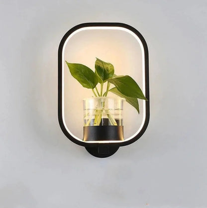 Ravishing indoor/outdoor wall Planter Lamp