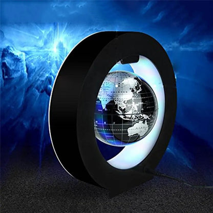 round LED Levitating Rotating Night Lamp