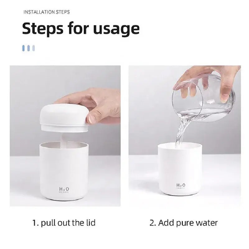 Personal Portable mini Air Humidifier air quality improver