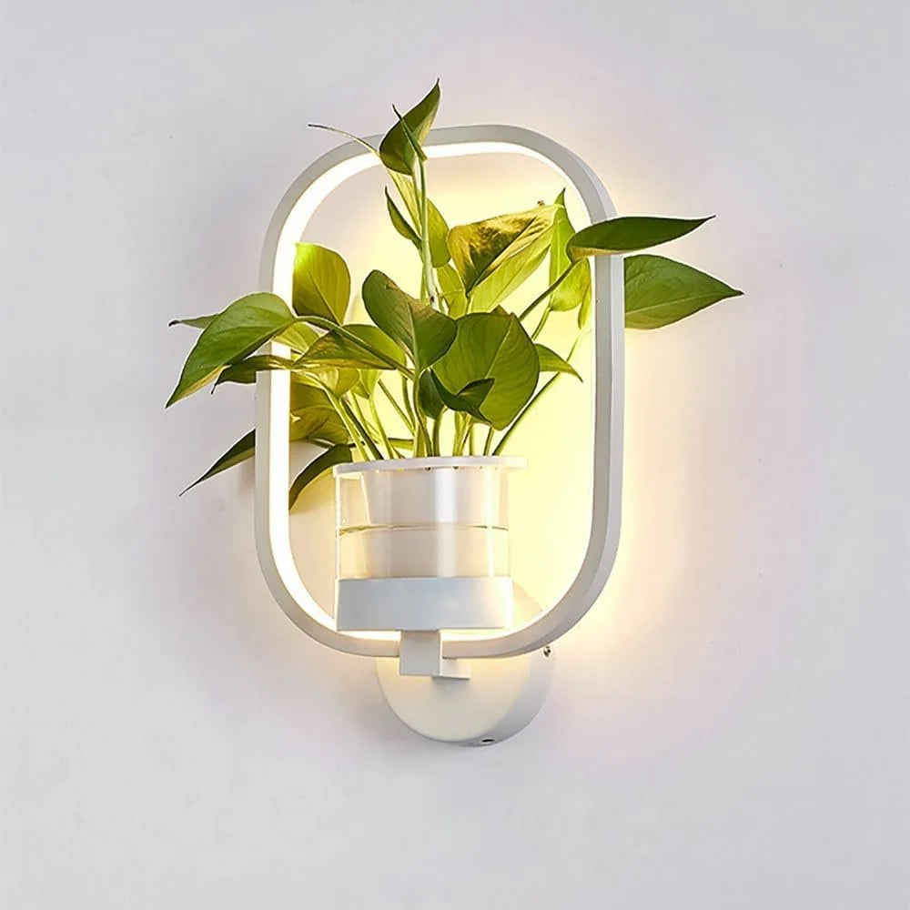 Ravishing indoor/outdoor wall Planter Lamp