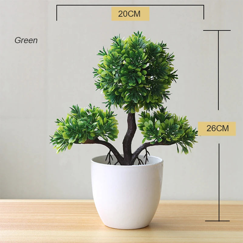 Artificial Plants for Home Decor with Pots