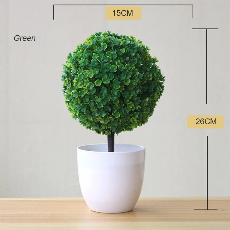 Artificial Plants for Home Decor with Pots