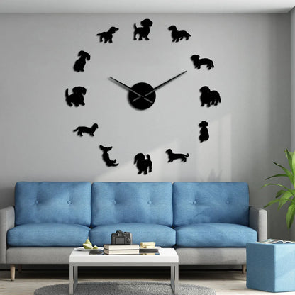 Wall Art Silent Movement Clock