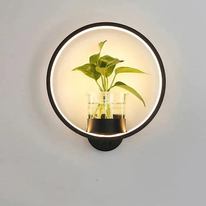 Ravishing indoor/outdoor wall Planter Lamp