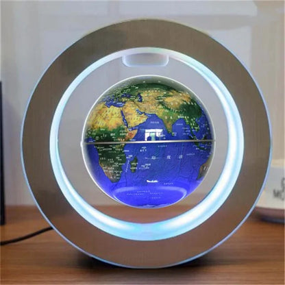 round LED Levitating Rotating Night Lamp