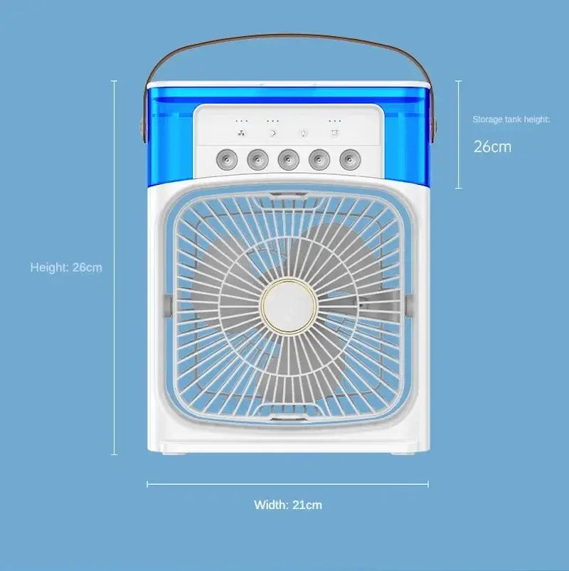 Portable Humidifier Fan for Household Air Conditioning