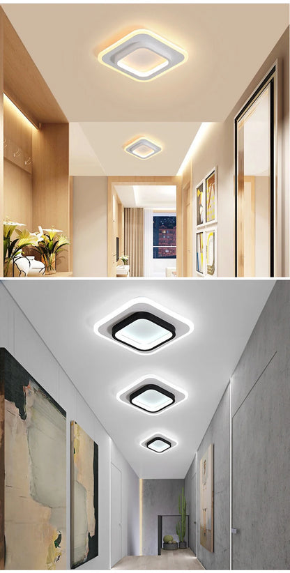 LED Ceiling Chandelier 3 colour lamps & 1 colour lamp for Bedroom/Dining Room