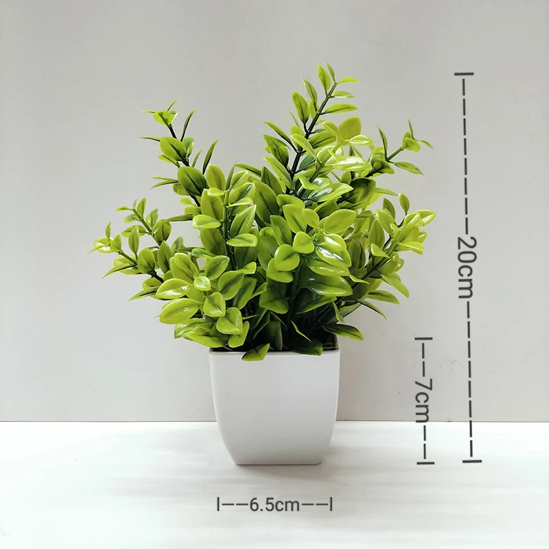 Artificial Plants for Home Decor with Pots