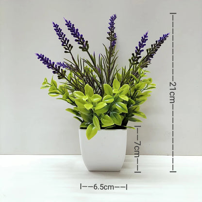 Artificial Plants for Home Decor with Pots