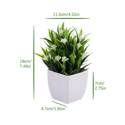 Artificial Plants for Home Decor with Pots