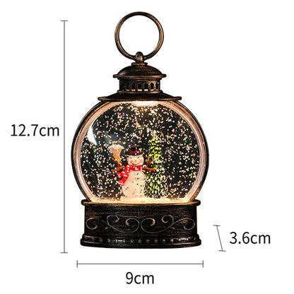 New year hanging LED Lantern fluid Night Light Lantern