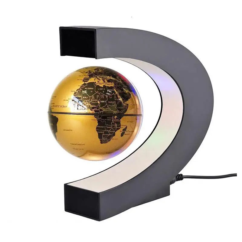 Magnetic Floating Globe, LED World Map Electronic Antigravity globe