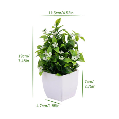 Artificial Plants for Home Decor with Pots