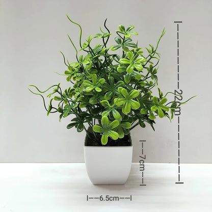 Artificial Plants for Home Decor with Pots