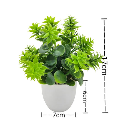 Artificial Plants for Home Decor with Pots