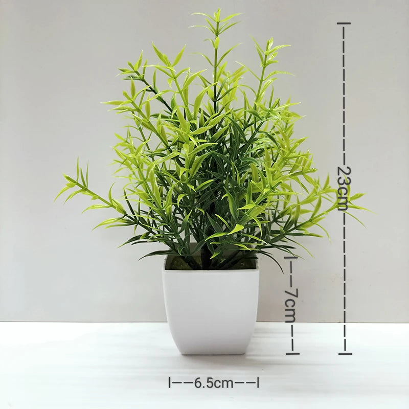 Artificial Plants for Home Decor with Pots