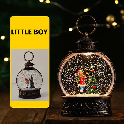 New year hanging LED Lantern fluid Night Light Lantern