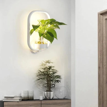 Ravishing indoor/outdoor wall Planter Lamp