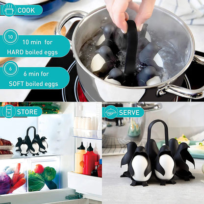 Penguin-Shaped Boiled Egg Cooker