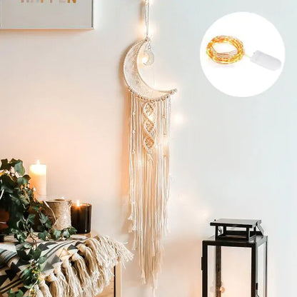 Woven Angel Wings Hanging Decor