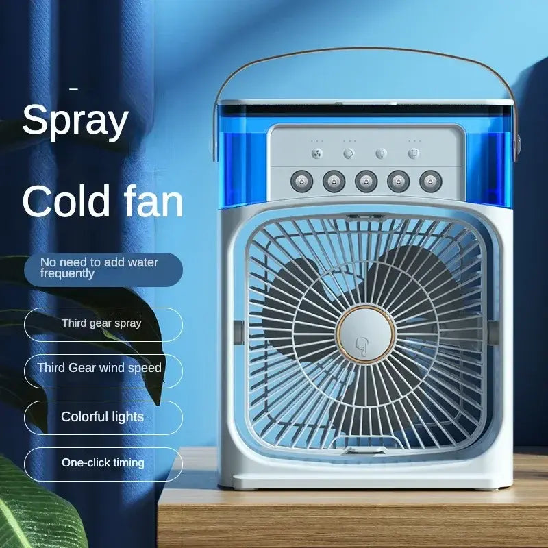 Portable Humidifier Fan for Household Air Conditioning